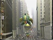 Happy Dragon decided to visit NYC one more time during his appearance in the 1992 NBC telecast. (Credit: NBC)