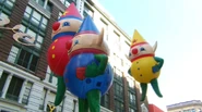 The Holiday Elves during the 2012 parade NBC telecast