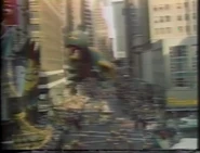 Happy Dragon Balloon in the 1974 Parade on the NBC Telecast