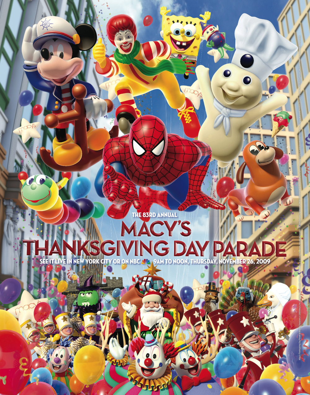 The 83rd Annual Macy's Thanksgiving Day Parade Macy's Thanksgiving