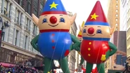 The Holiday Elves during the 2013 parade NBC telecast.