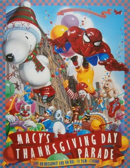 Macy's Parade 1987 Poster