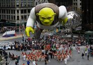 Shrek during the 2010 Parade