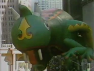 Happy Dragon during his appearance in the 1981 NBC telecast, and would also be used for flashback sequences in 1982, 1983 and 1986 (Credit: NBC)