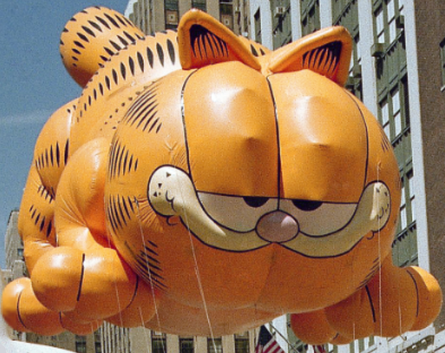 Makkelijk te begrijpen Geruststellen Liever Garfield | Macy's Thanksgiving Day Parade Wiki | Fandom