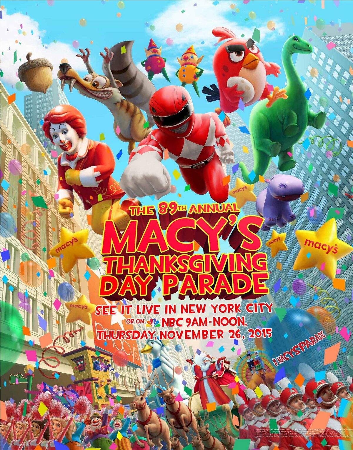 The 89th Annual Macy's Thanksgiving Day Parade Macy's Thanksgiving