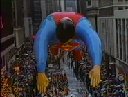 Superman during his appearance in the 1983 NBC telecast. (Screenshot: NBC)