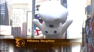 Doughboy during the 2011 Parade CBS telecast. (Screenshot: CBS)