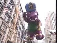 Barney during the 2004 parade NBC telecast