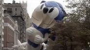 Sonic's face was punctured by a tree in 1995. By Times Square, he was out of the Parade.