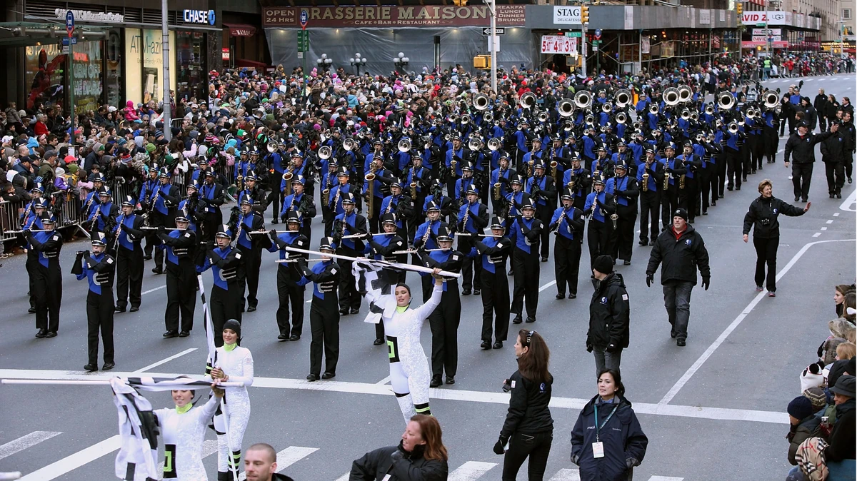 Carmel High School Marching Greyhounds Macy's Thanksgiving Day Parade