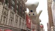 The Pillsbury Doughboy balloon on the 2010 NBC telecast. (Screenshot: NBC)