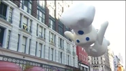 The Pillsbury Doughboy during the 2011 NBC telecast. (Screenshot: NBC)