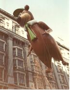 The Yogi Bear Balloon in the 1984 parade