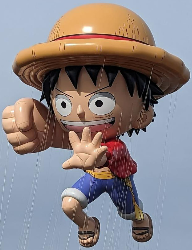 One Piece's Luffy among new Thanksgiving Parade balloons, Lifestyle