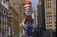 The Cat in the Hat during his appearance in the 1996 NBC telecast. (Screenshot: NBC)