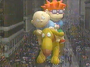 Rugrats during their appearance in the 1998 NBC telecast. (Screenshot: NBC)