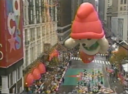 Eben Bear during the 1998 parade NBC telecast