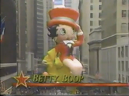 Betty Boop during her appearance in the 1991 NBC telecast. (Screenshot: NBC)