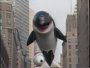 Baby Shamu returns for her second appearance during the 1987 NBC telecast.