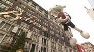 The Diary of a Wimpy Kid balloon during the 2010 NBC telecast