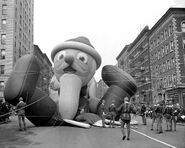 Santa Claus collapsed on the route after getting damaged in 1941.