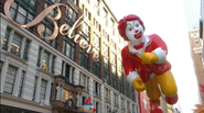 Ronald McDonald Balloon during the 2015 NBC telecast