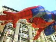 Spider-Man's head was deflated in the 1993 Parade