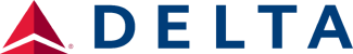 The current logo for Delta used since 2007.