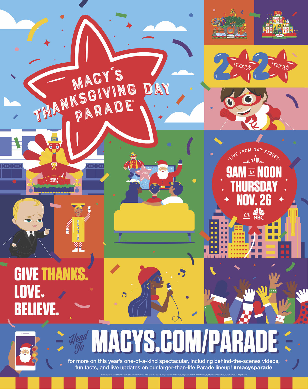 The 94th Annual Macy's Thanksgiving Day Parade (2020) Macy's