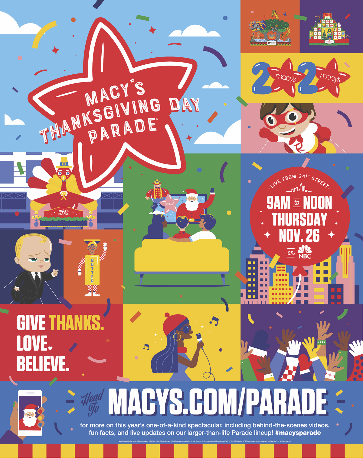 The 98th Annual Macy's Thanksgiving Day Parade (2024), Macy's Thanksgiving  Day Parade Wiki