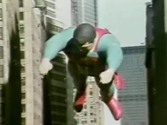 Superman during his appearance in the 1981 NBC telecast. (Screenshot: NBC)