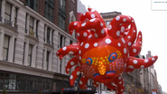 Love Flies Up to the Sky by Yayoi Kusama