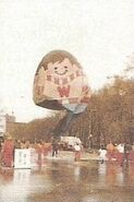 Weeble fails to make his debut in 1975 after getting speared by a tree at the starting area.