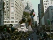 Underdog flies in during the 1981 NBC telecast.
