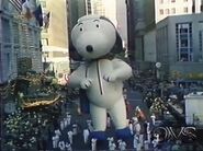 Snoopy during his appearance in the 1976 NBC telecast. (Screenshot: NBC)