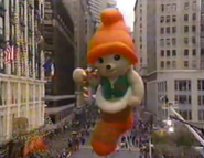 Eben Bear during the 1995 parade NBC telecast