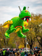During the 90th Annual Macy's Day Parade, Rex was brought back for the 2016 parade.