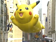 Pikachu during the 2003 parade NBC telecast