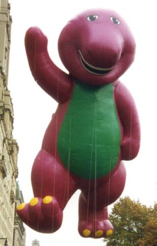 Barney macys thanksgiving day parade 1994