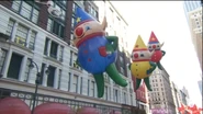 The Holiday Elves during the 2011 parade NBC telecast.