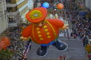 Harold returns to the parade in nearly 48 years as a new fireman balloon during the 1996 NBC Telecast