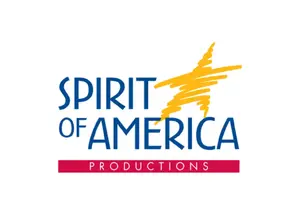 The Spirit of America Productions logo.