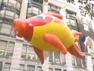 The Flying Fish during the 2004 parade NBC telecast