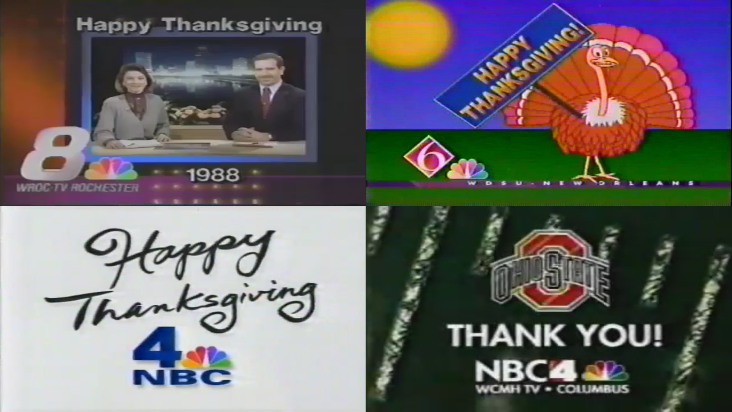 Happy Thanksgiving from all - Sunday Night Football on NBC