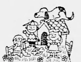 With Snoopy