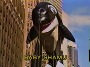 The Partially Deflated Baby Shamu during her last appearance in the 1988 NBC telecast. After this, she wouldn't be in the parade anymore, but for the Eagleston Parades down in Alanta.