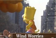 The moment right after Bart's shirt ripped