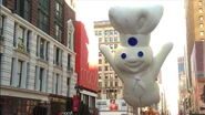 The Pillsbury Doughboy during the 2013 NBC telecast. (Screenshot: NBC)