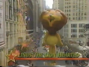 Linus during his appearance in the 1991 NBC telecast. (Screenshot: NBC)